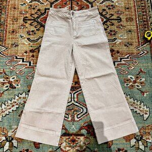 Maeve Colette Cropped Wide Leg, Size 29